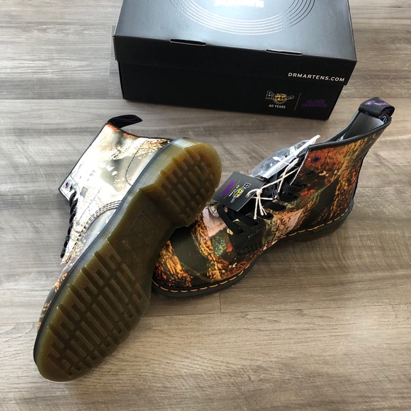 Dr. Martens Black Sabbath Combat Boots NIB - Picture 4 of 9